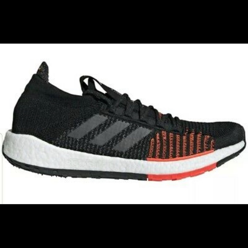 (NEW) Adidas PureBoost Black and Orange (NEW)